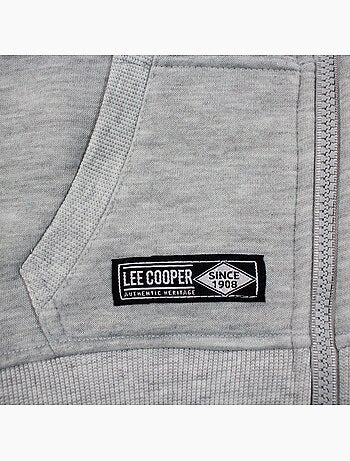 Lee Cooper - Completo bambino composto da giacca con cappuccio e zip e pantaloni