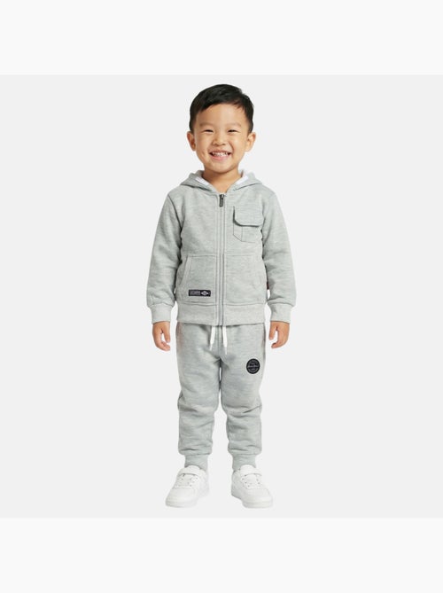 Lee Cooper - Completo bambino composto da giacca con cappuccio e zip e pantaloni - Kiabi