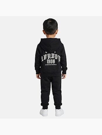 Lee Cooper - Completo bambino composto da giacca con cappuccio e zip e pantaloni