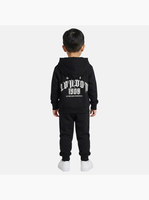 Lee Cooper - Completo bambino composto da giacca con cappuccio e zip e pantaloni - Kiabi