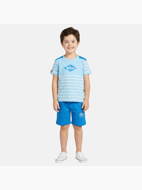 Lee Cooper - Completo bambino composto da maglietta a maniche corte e pantaloncino - Kiabi