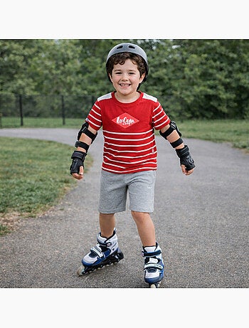 Lee Cooper - Completo bambino composto da maglietta a maniche corte e pantaloncino