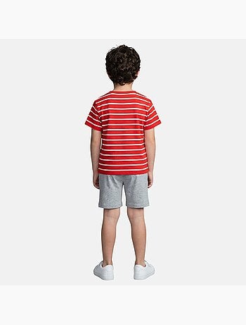 Lee Cooper - Completo bambino composto da maglietta a maniche corte e pantaloncino