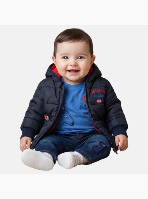 Lee Cooper - Completo bambino composto da piumino maglietta a maniche lunghe e jeans - Kiabi