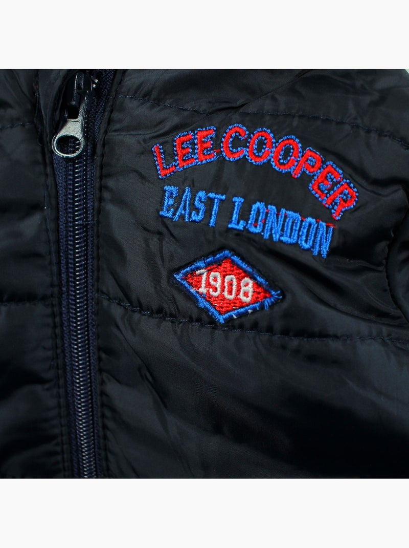 Lee Cooper - Completo bambino composto da piumino maglietta a maniche lunghe e jeans Blu - Kiabi