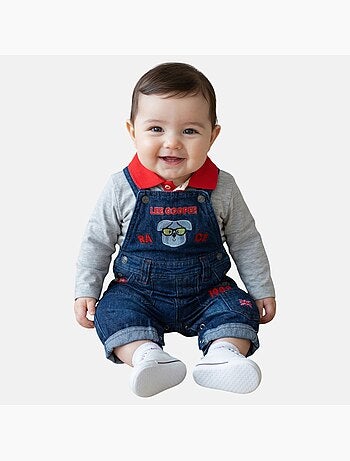Lee Cooper - Completo bambino composto da piumino maglietta a maniche lunghe e jeans