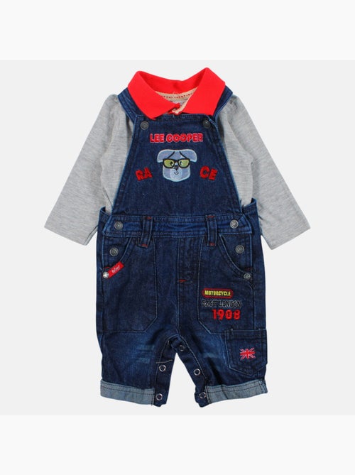 Lee Cooper - Completo bambino composto da piumino maglietta a maniche lunghe e jeans - Kiabi