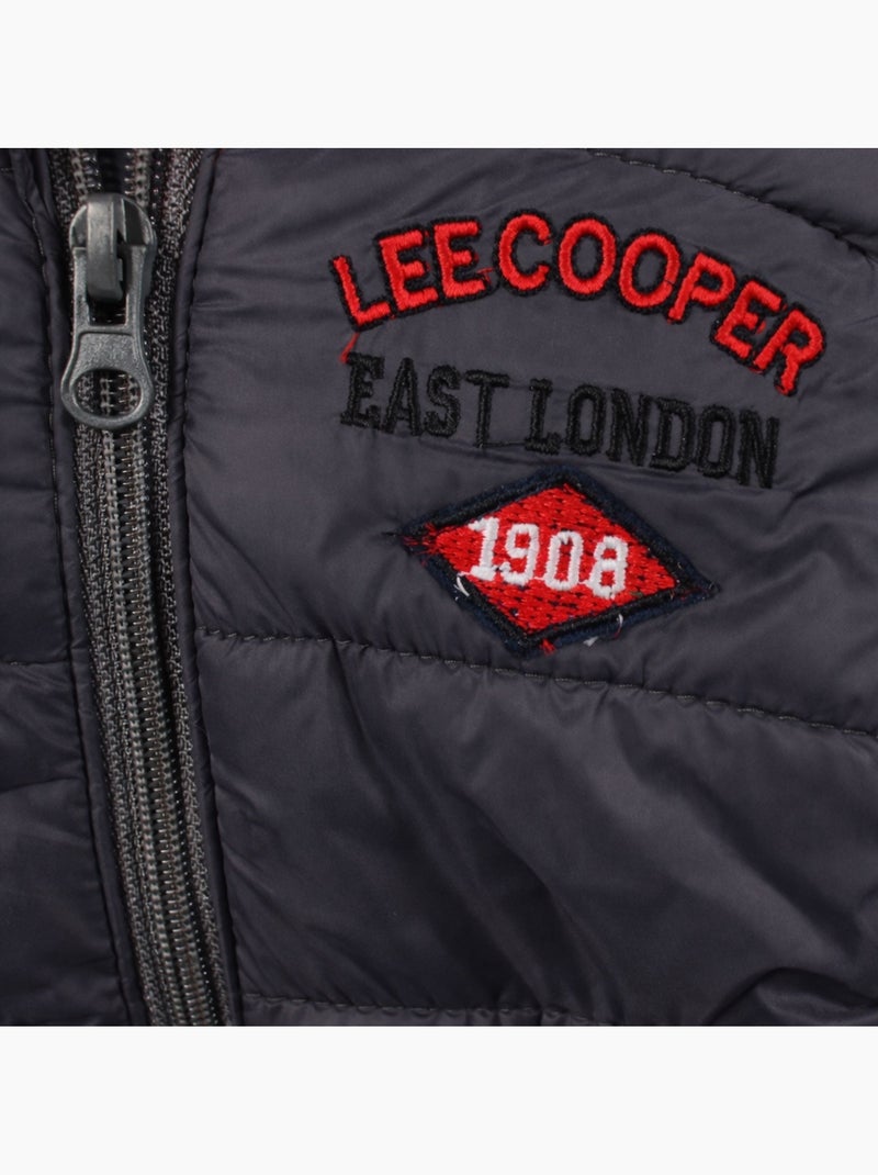 Lee Cooper - Completo bambino composto da piumino maglietta a maniche lunghe e jeans Grigio - Kiabi