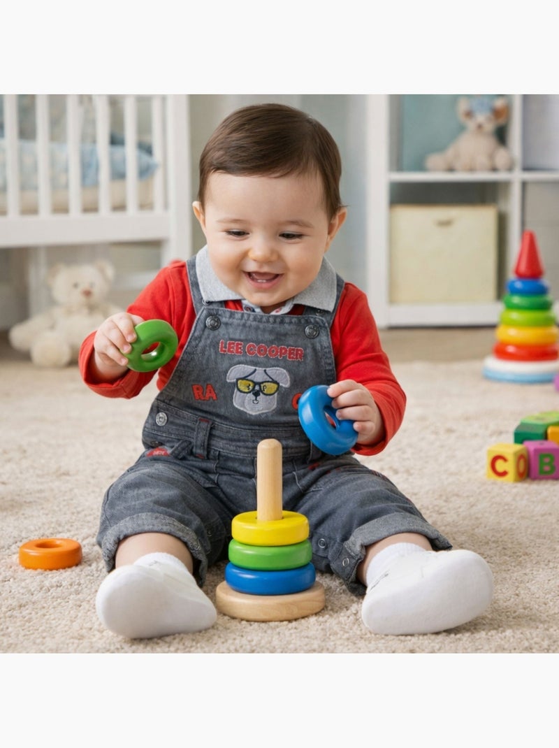 Lee Cooper - Completo bambino composto da piumino maglietta a maniche lunghe e jeans Grigio - Kiabi