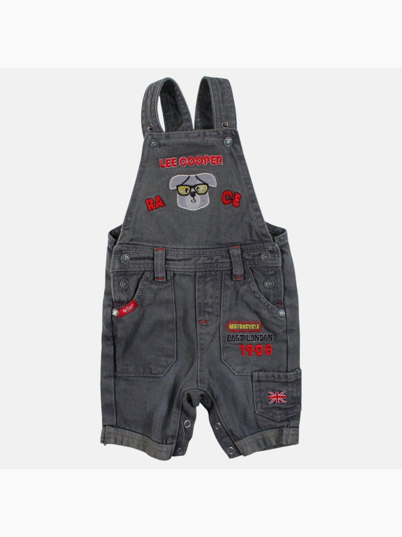 Lee Cooper - Completo bambino composto da piumino maglietta a maniche lunghe e jeans Grigio - Kiabi