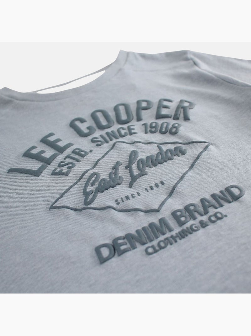 Lee Cooper - Completo bambino composto da una t shirt a maniche corte e shorts Blu - Kiabi
