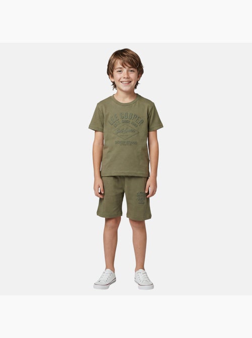 Lee Cooper - Completo bambino composto da una t shirt a maniche corte e shorts - Kiabi