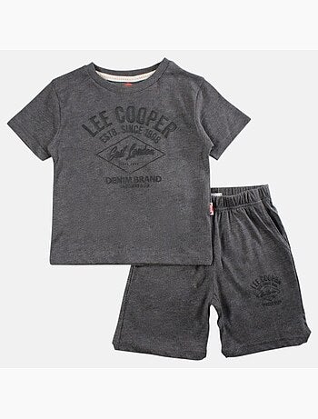 Lee Cooper - Completo bambino composto da una t shirt a maniche corte e shorts