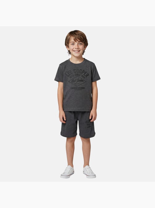 Lee Cooper - Completo bambino composto da una t shirt a maniche corte e shorts - Kiabi