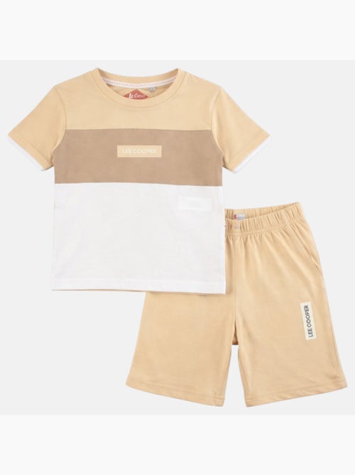 Lee Cooper - Completo bambino con maglietta a maniche corte e pantaloncino - Kiabi