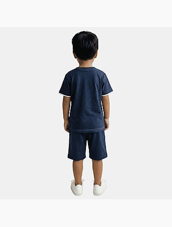 Lee Cooper - Completo bambino con maglietta a maniche corte e pantaloncino