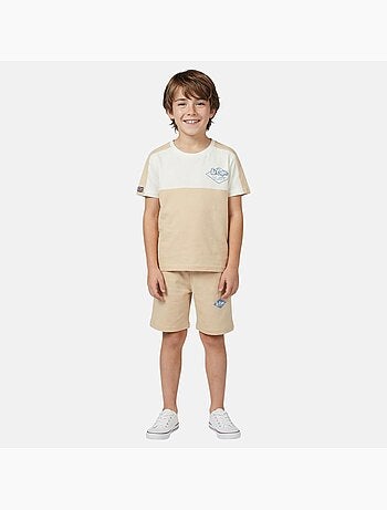 Lee Cooper - Completo bambino con maglietta a maniche corte e pantaloncino coordinato