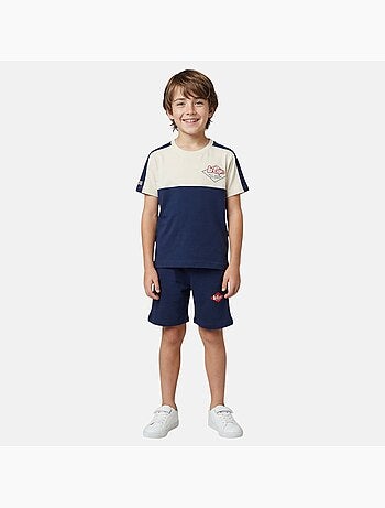 Lee Cooper - Completo bambino con maglietta a maniche corte e pantaloncino coordinato