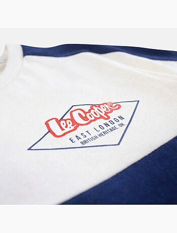 Lee Cooper - Completo bambino con maglietta a maniche corte e pantaloncino coordinato