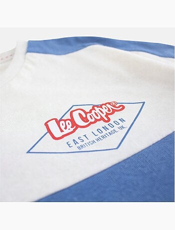 Lee Cooper - Completo bambino con maglietta a maniche corte e pantaloncino coordinato