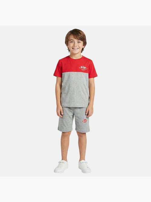 Lee Cooper - Completo bambino con maglietta a maniche corte e pantaloncino coordinato - Kiabi