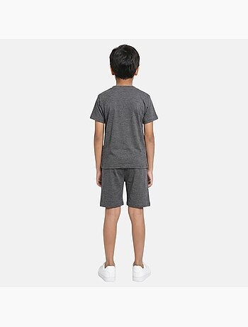 Lee Cooper - Completo bambino con maglietta a maniche corte e pantaloncino