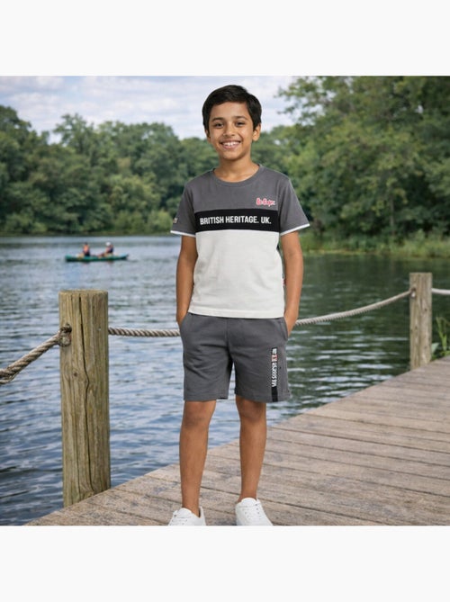 Lee Cooper - Completo bambino con maglietta a maniche corte e pantaloncino - Kiabi