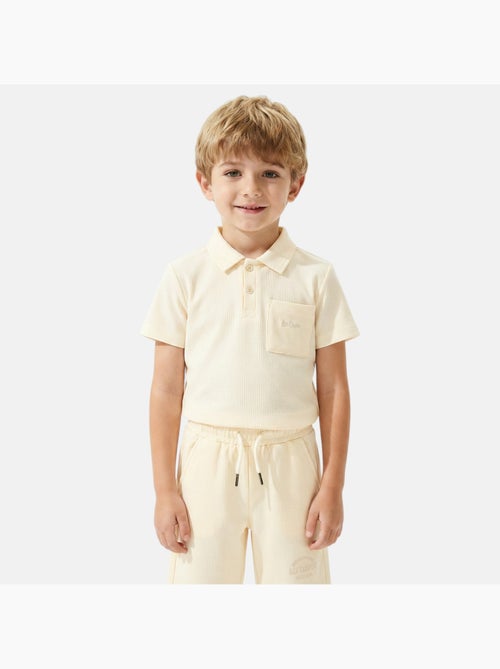 Lee Cooper - Completo bambino LEE COOPER composto da polo a maniche corte e pantaloncini coordinati - Kiabi