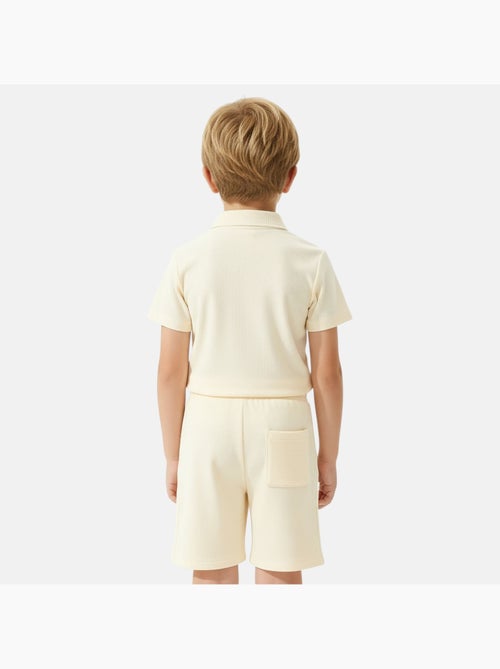 Lee Cooper - Completo bambino LEE COOPER composto da polo a maniche corte e pantaloncini coordinati - Kiabi