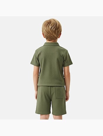 Lee Cooper - Completo bambino LEE COOPER composto da polo a maniche corte e pantaloncini coordinati
