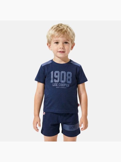 Lee Cooper - Completo bambino maglietta a maniche corte e pantaloncini - Kiabi