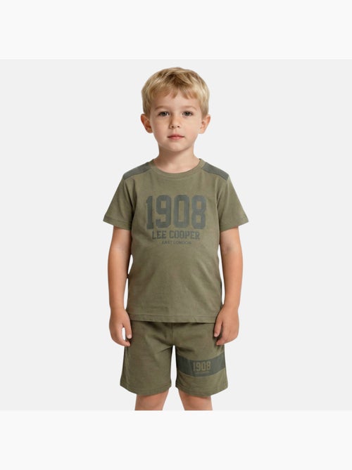 Lee Cooper - Completo bambino  maglietta a maniche corte e pantaloncini - Kiabi