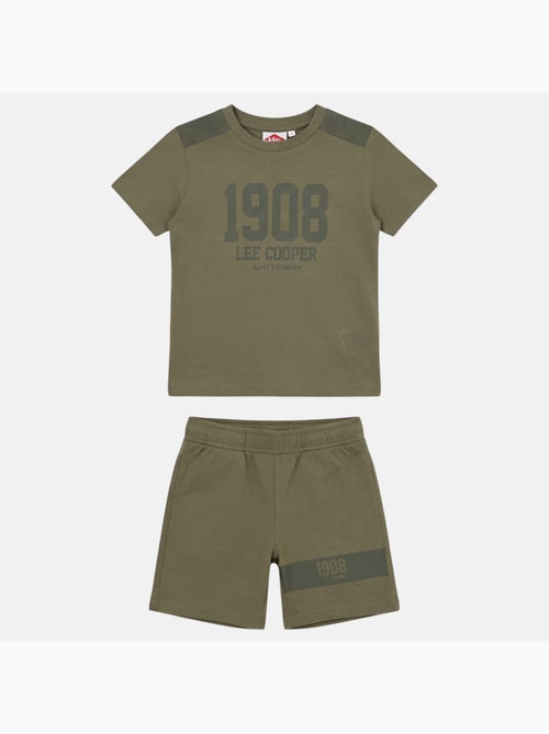 Lee Cooper - Completo bambino  maglietta a maniche corte e pantaloncini - Kiabi