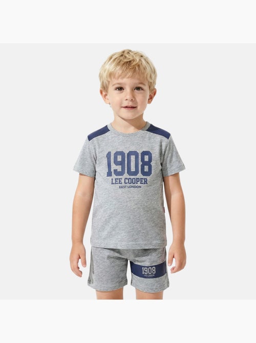 Lee Cooper - Completo bambino  maglietta a maniche corte e pantaloncini - Kiabi