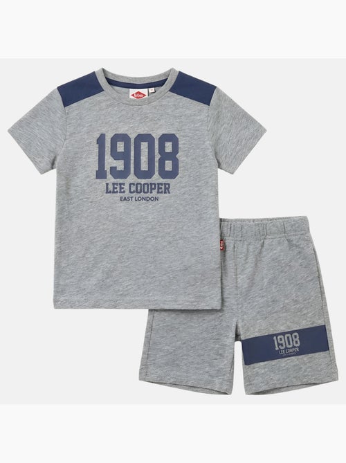 Lee Cooper - Completo bambino  maglietta a maniche corte e pantaloncini - Kiabi