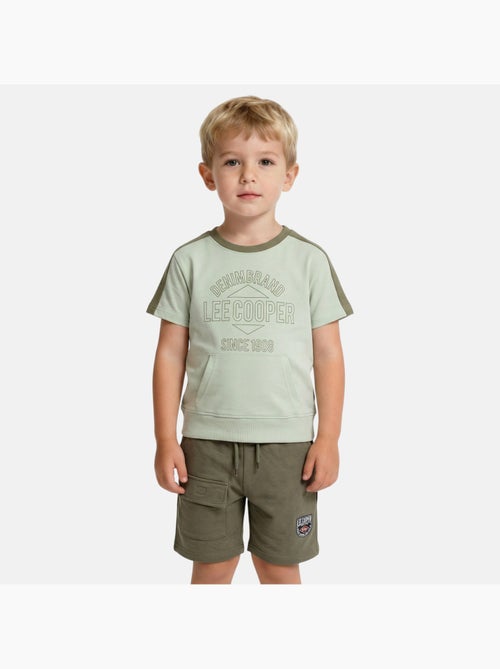 Lee Cooper - Completo bambino  maglietta a maniche corte e pantaloncini - Kiabi