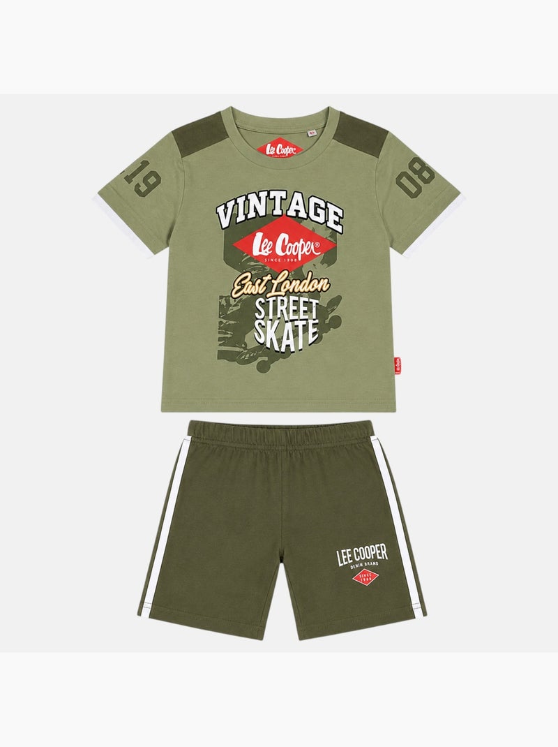 Lee Cooper - Completo bambino Verde - Kiabi