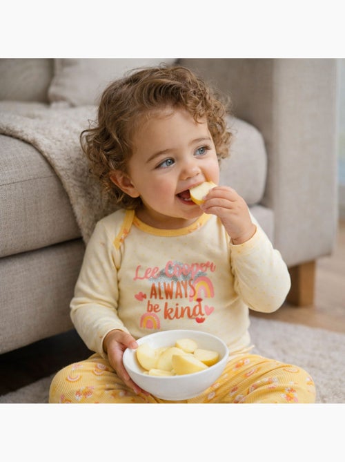 Lee Cooper - Completo body con maglietta a maniche lunghe e leggings neonato - Kiabi