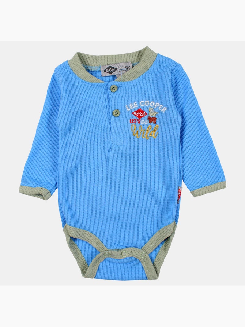 Lee Cooper - Completo body e leggings con cappellino neonato Blu - Kiabi