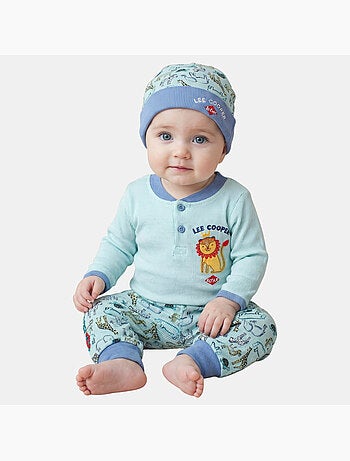 Lee Cooper - Completo body e leggings con cappellino neonato