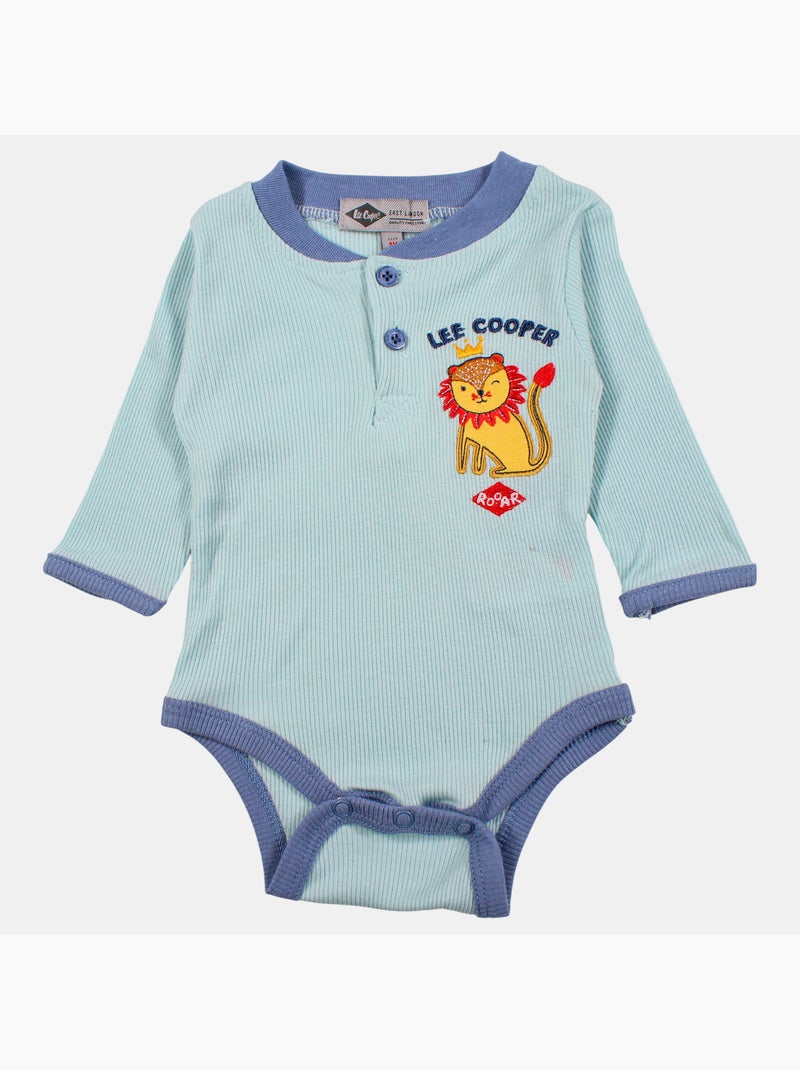 Lee Cooper - Completo body e leggings con cappellino neonato Blu - Kiabi