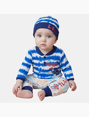 Lee Cooper - Completo body e leggings con cappellino neonato
