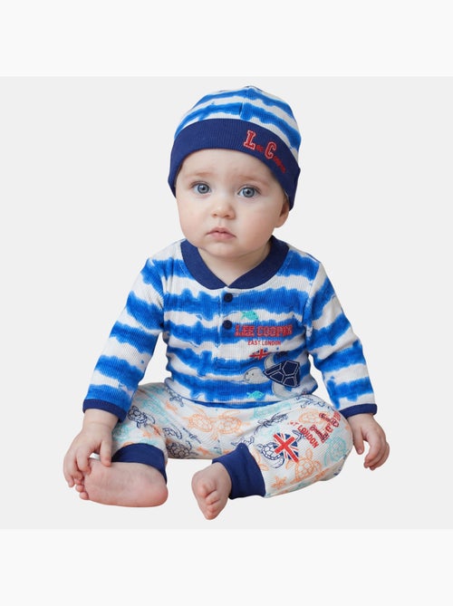 Lee Cooper - Completo body e leggings con cappellino neonato - Kiabi