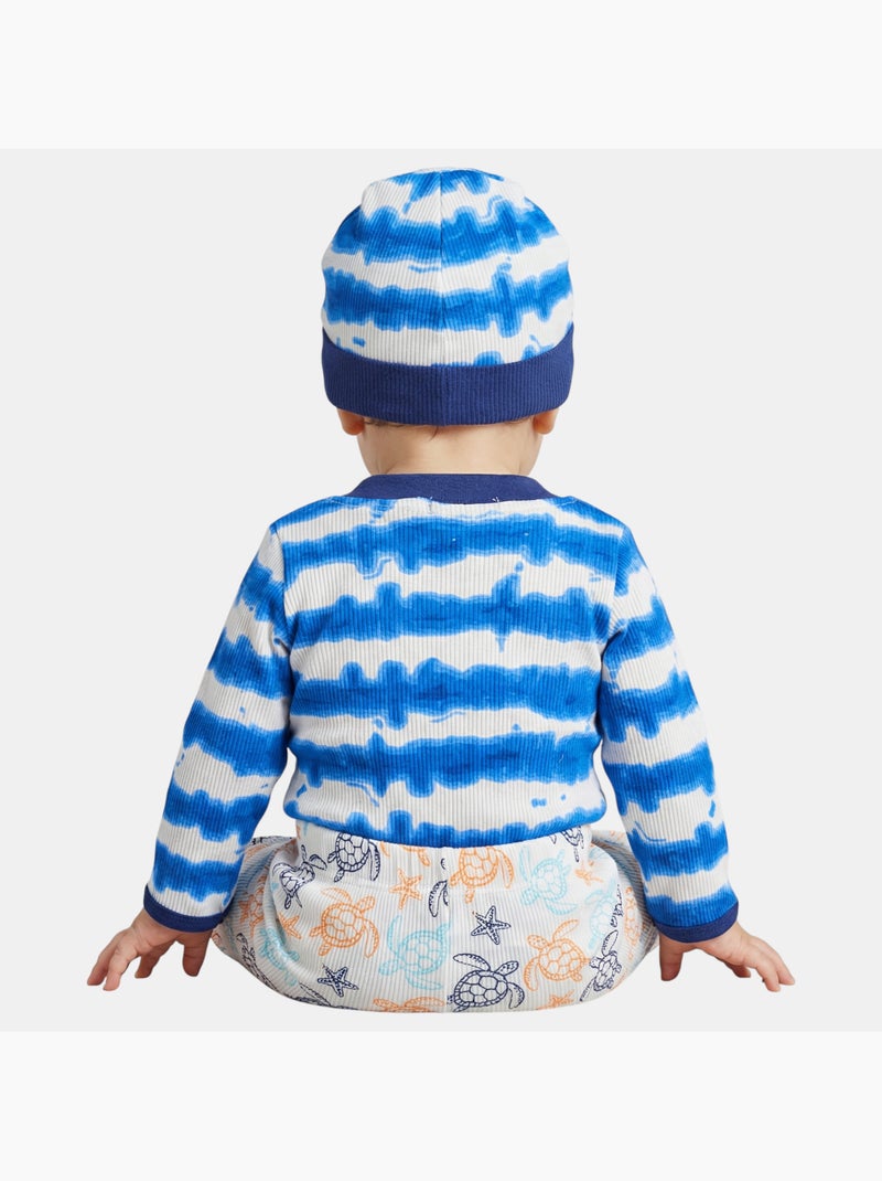 Lee Cooper - Completo body e leggings con cappellino neonato Blu marino - Kiabi