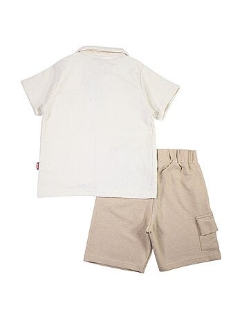 Lee Cooper - Completo camicia e short neonato bambino