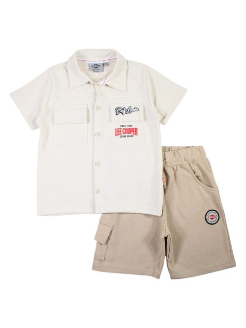 Lee Cooper - Completo camicia e short neonato bambino - Kiabi