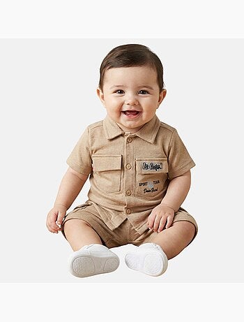 Lee Cooper - Completo camicia e short neonato bambino