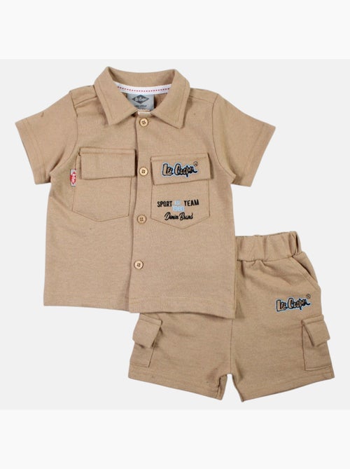Lee Cooper - Completo camicia e short neonato bambino - Kiabi
