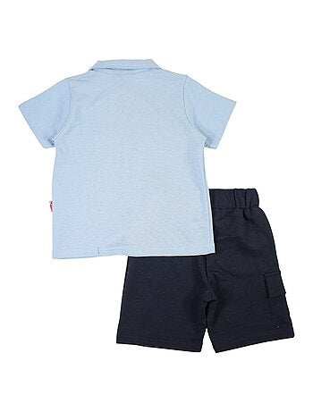 Lee Cooper - Completo camicia e short neonato bambino