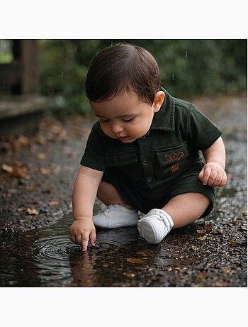 Lee Cooper - Completo camicia e short neonato bambino